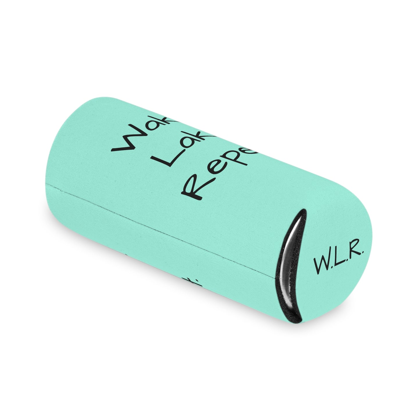 Wake. Lake. Repeat. - Can Cooler