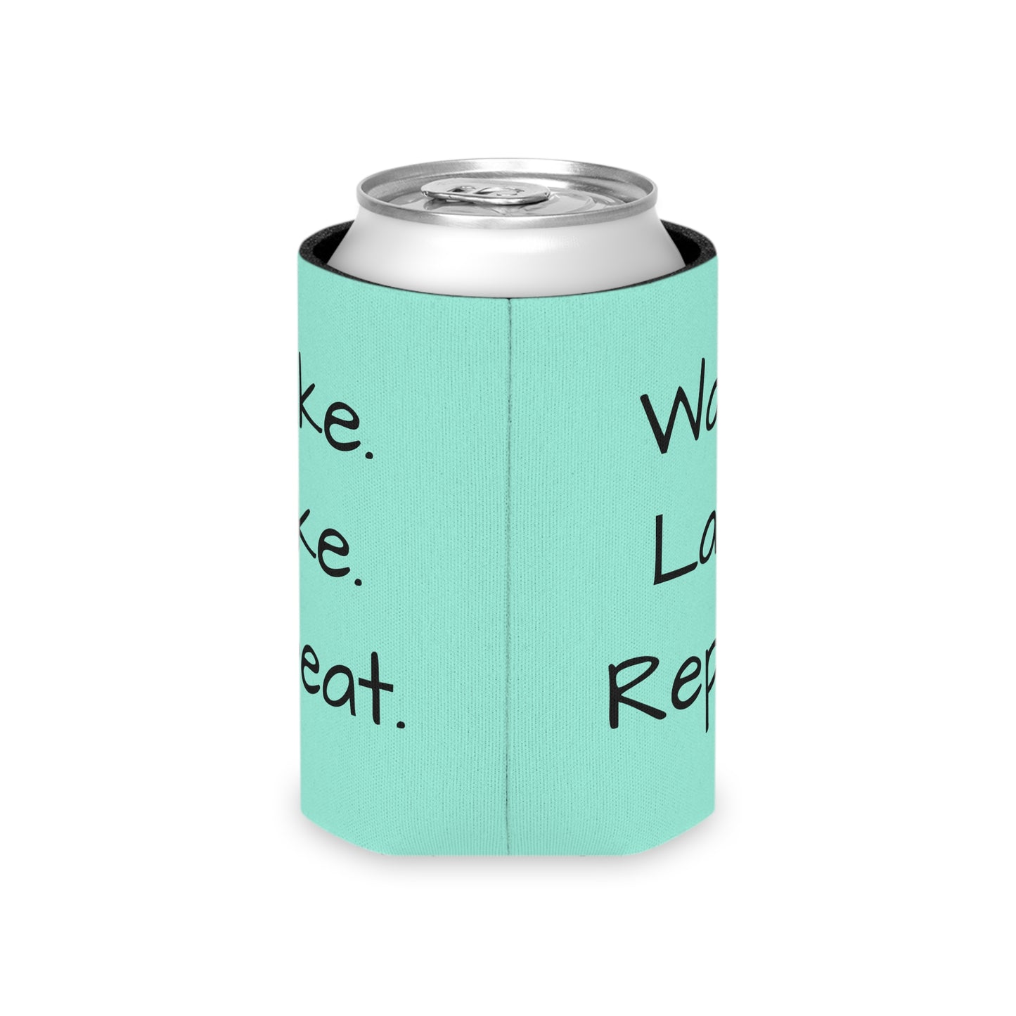 Wake. Lake. Repeat. - Can Cooler