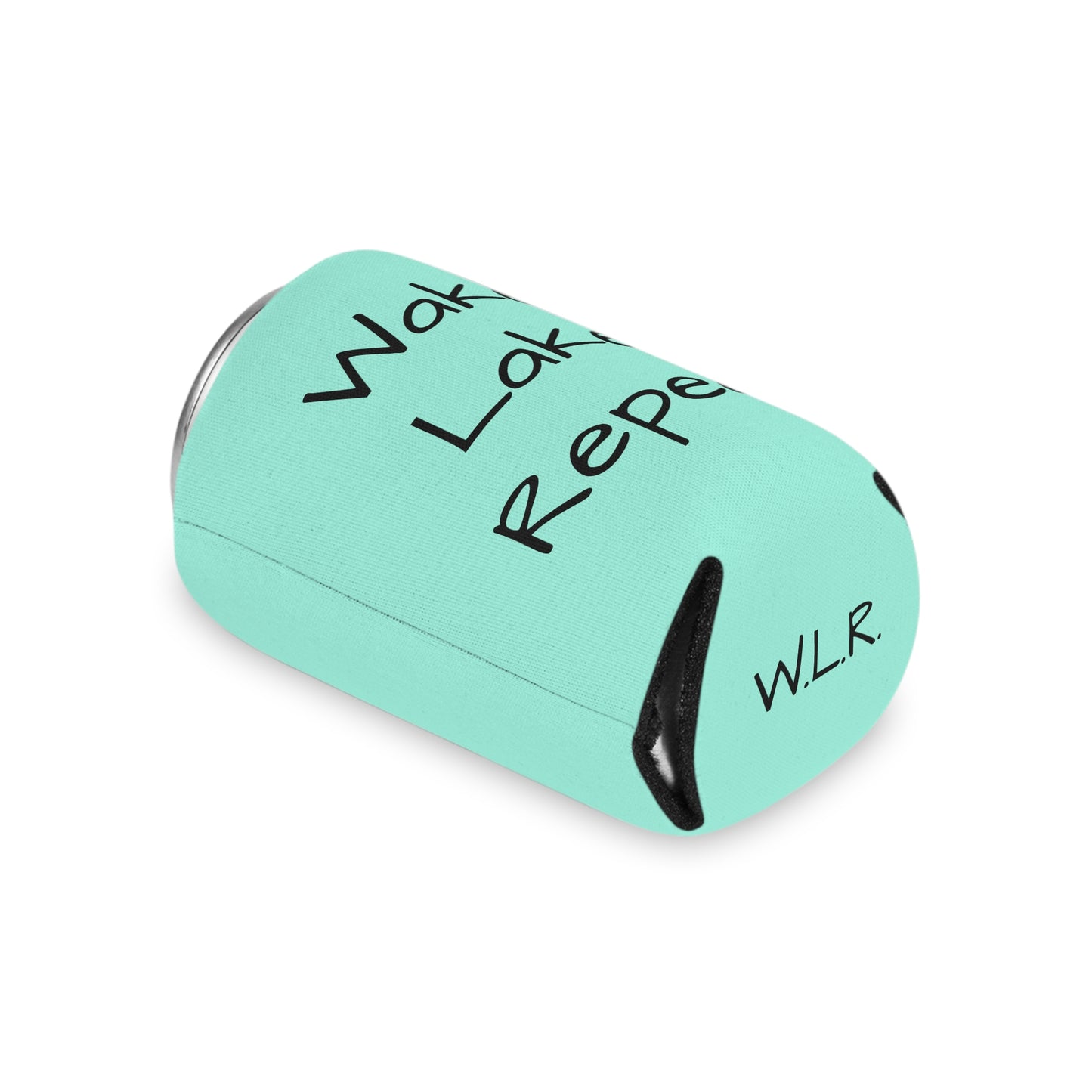 Wake. Lake. Repeat. - Can Cooler